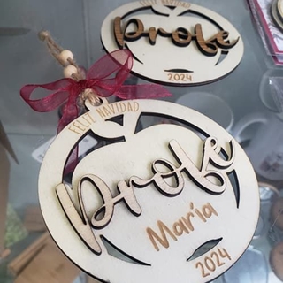 Adorno de Navidad profes - Imagen 1