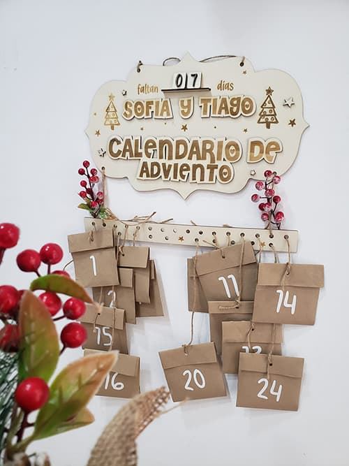 Calendario de adviento - Imagen 1