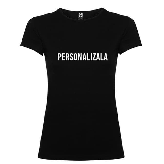 Camiseta chica personalizada (1 estampado) - Imagen 2