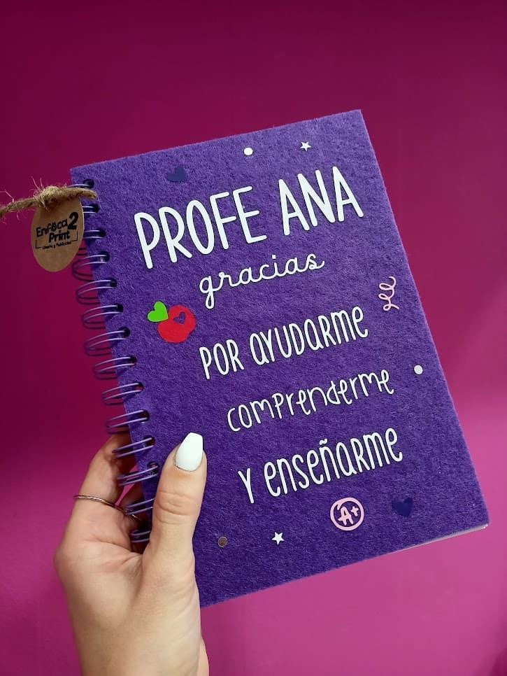 Libreta terciopelo personalizada - Imagen 1