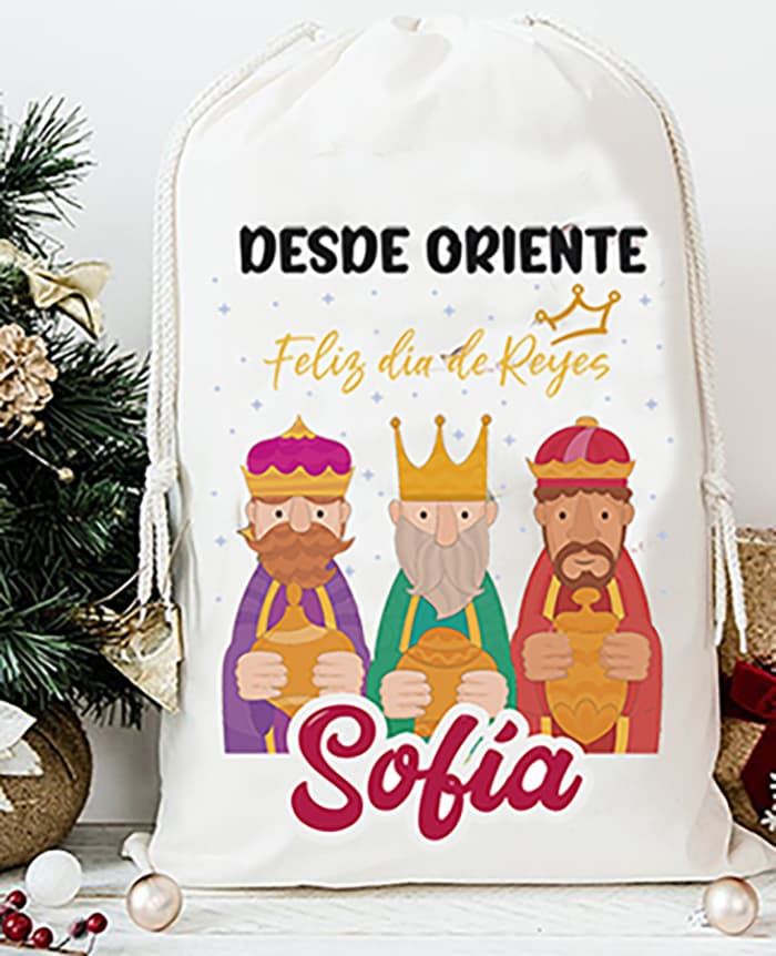 Saco para regalos de navidad - Imagen 1